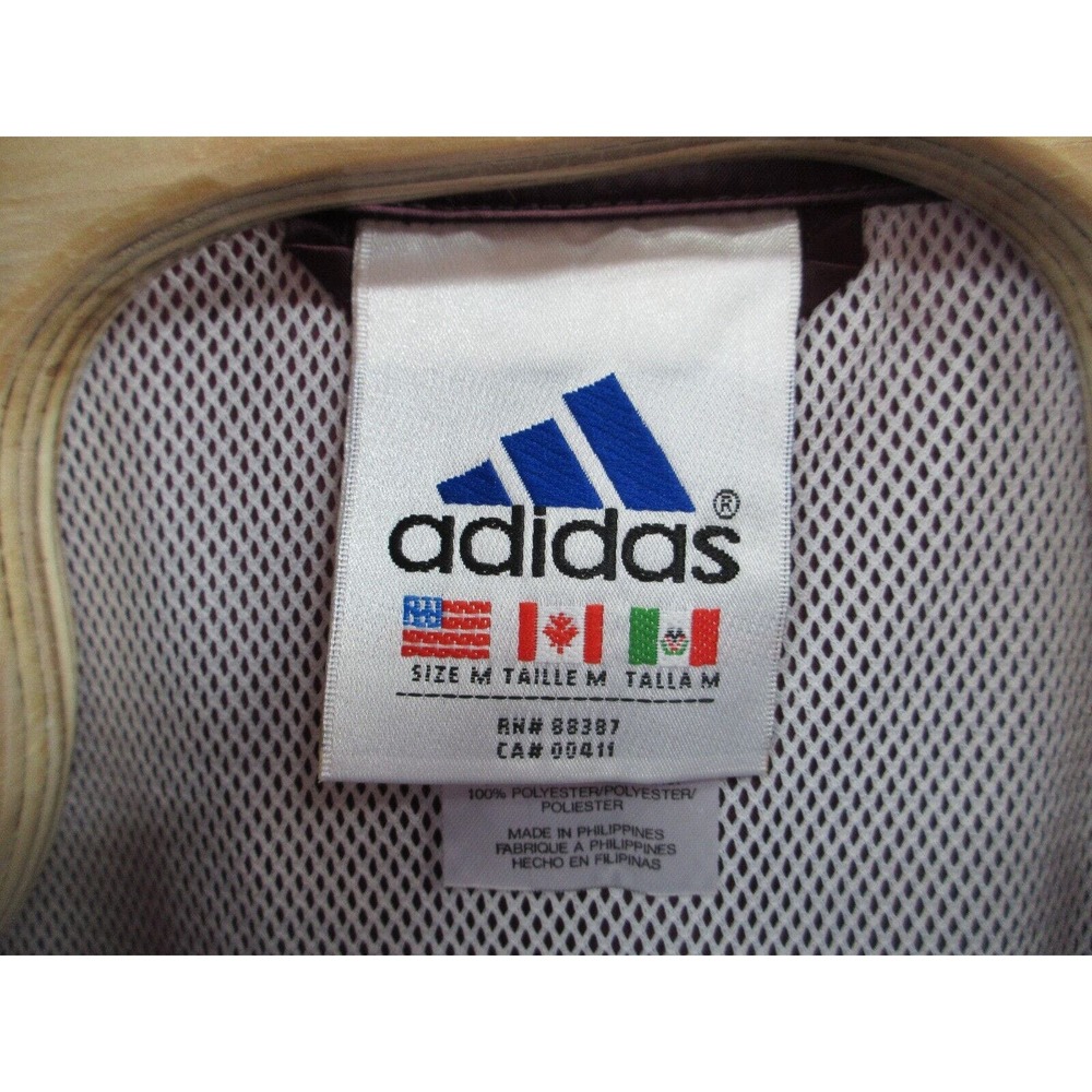 NWT Vintage 90s Adidas 1/2 Zip Pullover TRACKER HZ Jacket Windbreaker Men Medium - Picture 13 of 15